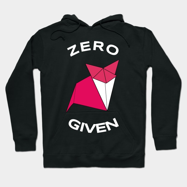 Zero Fox Given Hoodie by aaallsmiles